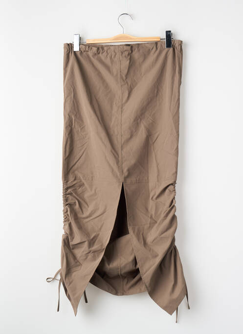 Jupe mi-longue marron JJXX femme