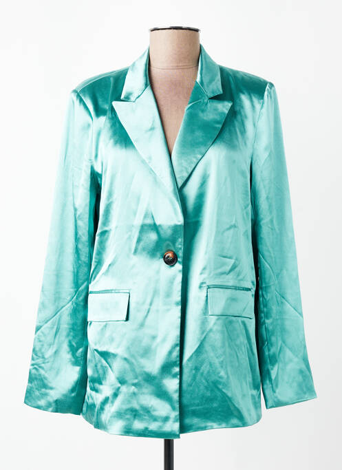 Blazer col tailleur vert VILA femme