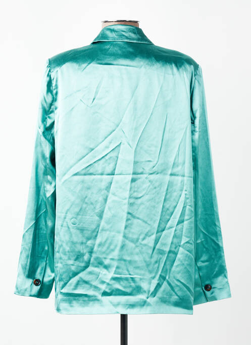 Blazer col tailleur vert VILA femme