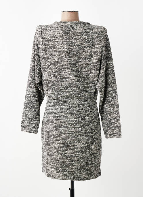 Robe courte gris MANGO femme