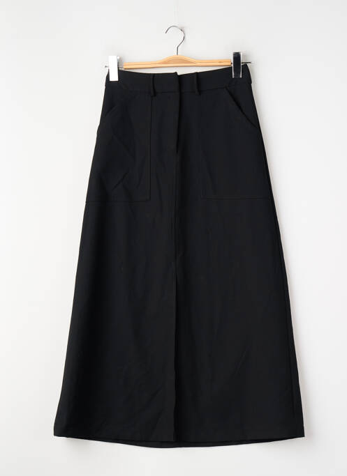 Jupe mi-longue noir ASTRID BLACK LABEL femme