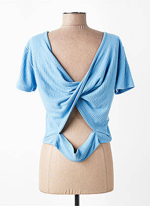 T-shirt bleu MANGO femme