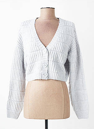 Gilet manches longues gris TALLY WEIJL femme
