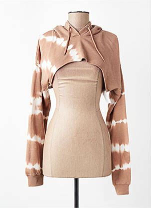 Sweat-shirt à capuche beige TALLY WEIJL femme