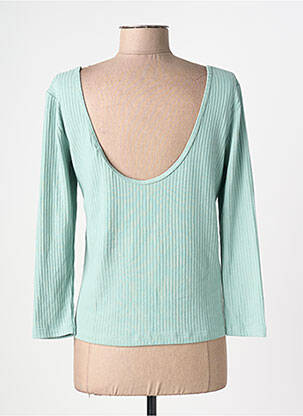 T-shirt vert MANGO femme