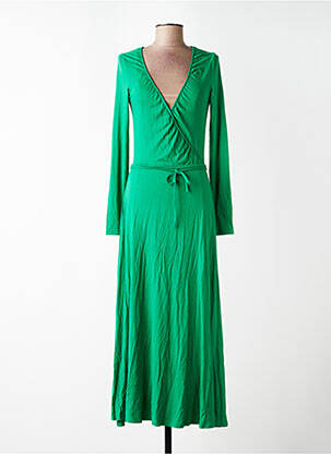 Robe longue vert ASTRID BLACK LABEL femme