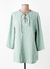 Blouse vert YUGEN femme