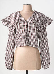 Chemisier marron NOISY MAY femme