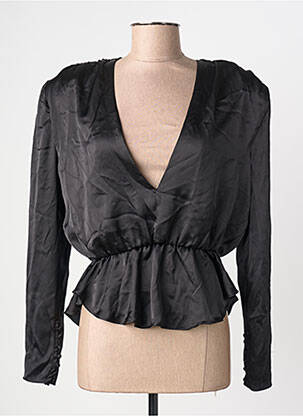 Blouse noir MANGO femme