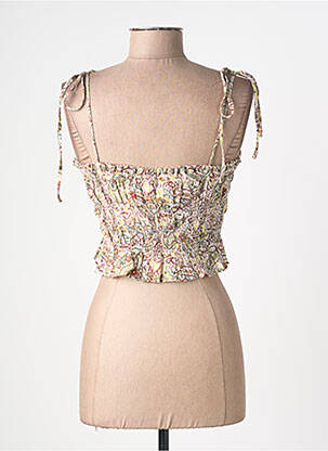 Débardeur marron MANGO femme