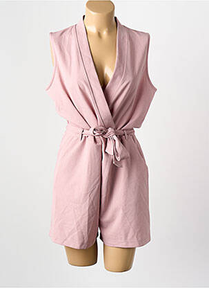 Combishort violet JACQUELINE DE YONG femme