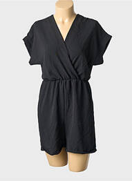 Combishort noir HAILYS femme