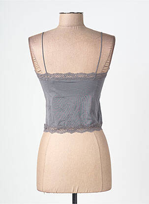 Top/caraco gris ONLY femme