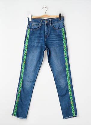 Jeans coupe slim bleu LITTLE FORTUNE femme