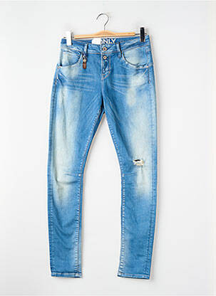Jeans coupe droite bleu ONLY femme