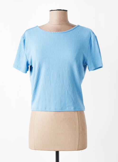 T-shirt bleu MANGO femme
