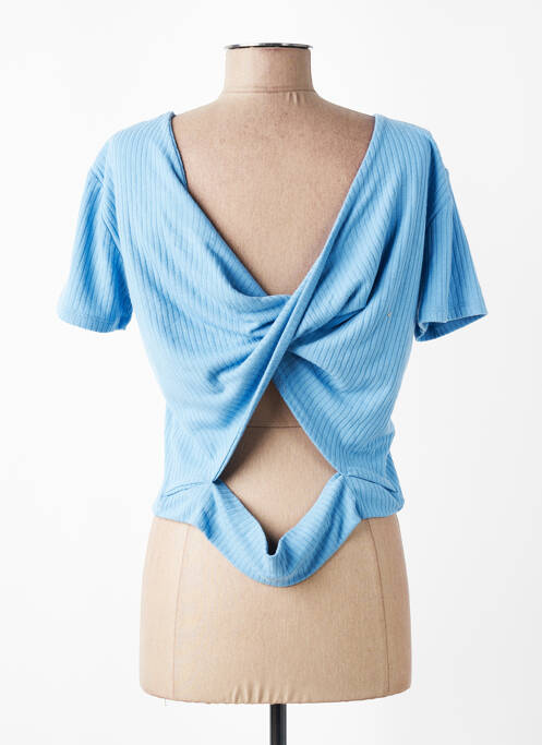 T-shirt bleu MANGO femme