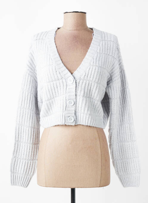 Gilet manches longues gris TALLY WEIJL femme
