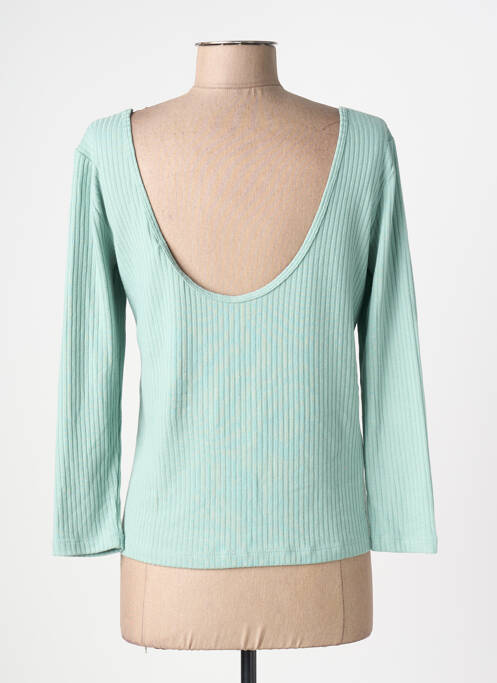 T-shirt vert MANGO femme