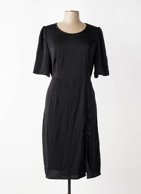 Robe courte noir JACQUELINE DE YONG femme