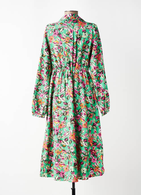 Robe longue manches longues manches longues vert VERO MODA femme
