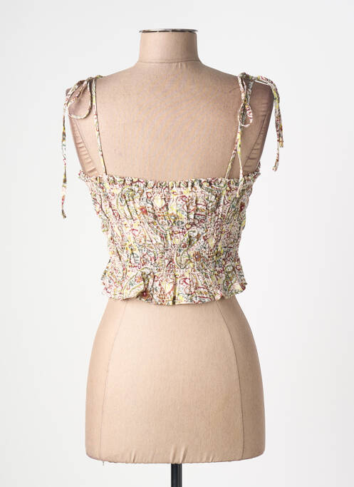 Débardeur marron MANGO femme