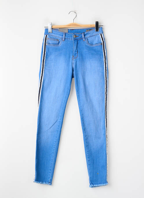 Jeans coupe slim bleu FRANSA femme