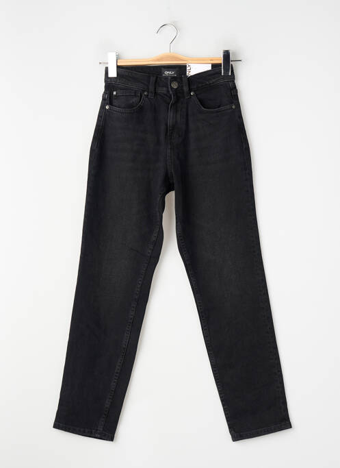 Jean coupe mom noir ONLY femme