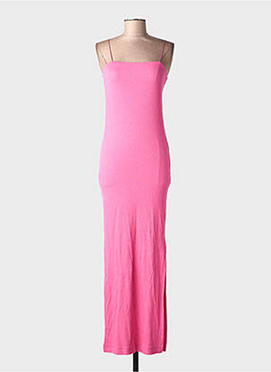 Robe longue sans manche sans manche rose ONLY femme