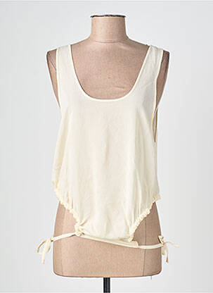 Top beige MANGO femme