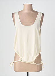 Top beige MANGO femme