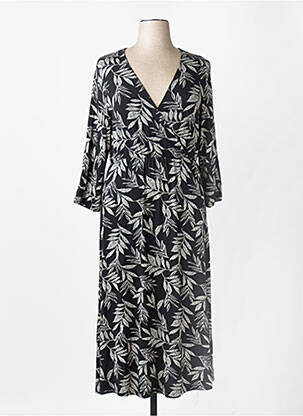 Robe longue noir ZABAIONE femme