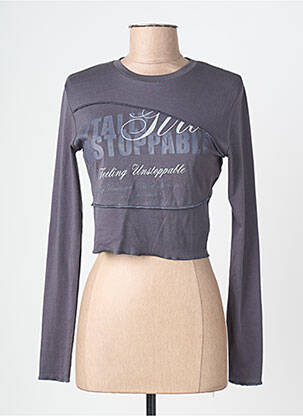 T-shirt gris TALLY WEIJL femme