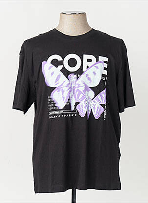 T-shirt noir JACK & JONES homme