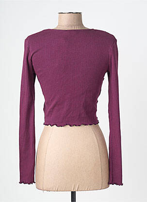 T-shirt violet TALLY WEIJL femme