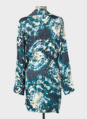 Robe mi-longue vert MANGO femme