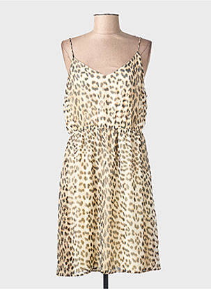 Robe courte sans manche sans manche marron VERO MODA femme