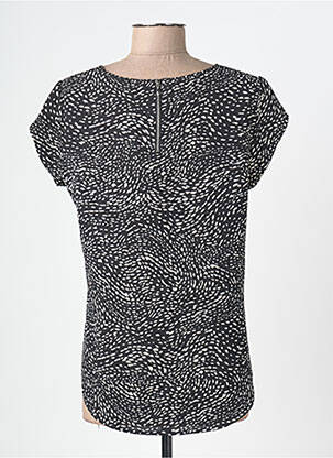 Top manches courtes manches courtes noir ONLY femme