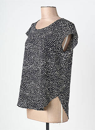 Top manches courtes manches courtes noir ONLY femme