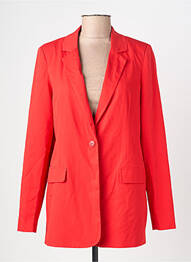 Blazer col tailleur rouge VERO MODA femme