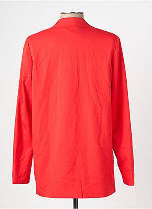 Blazer col tailleur rouge VERO MODA femme