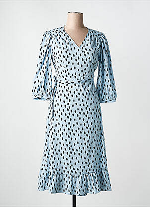 Robe longue bleu ONLY femme