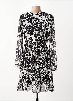 Robe mi-longue blanc HAILYS femme