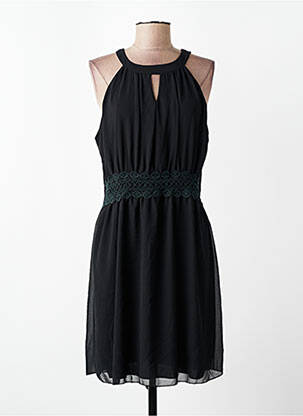 Robe courte noir HAILYS femme
