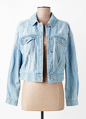 Veste en jean manches longues bleu ONLY femme