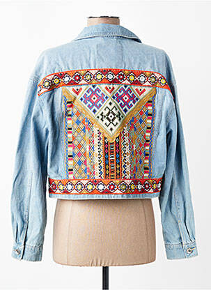 Veste en jean manches longues bleu ONLY femme