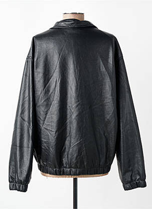Veste simili cuir noir SUBDUED femme