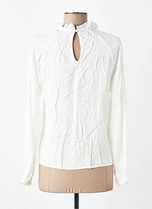 Chemisier manches longues manches longues blanc VILA femme