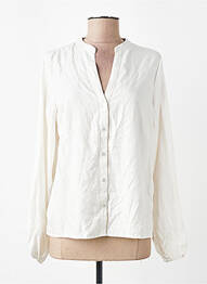 Chemisier manches longues manches longues blanc VILA femme