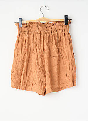 Short marron ONLY femme